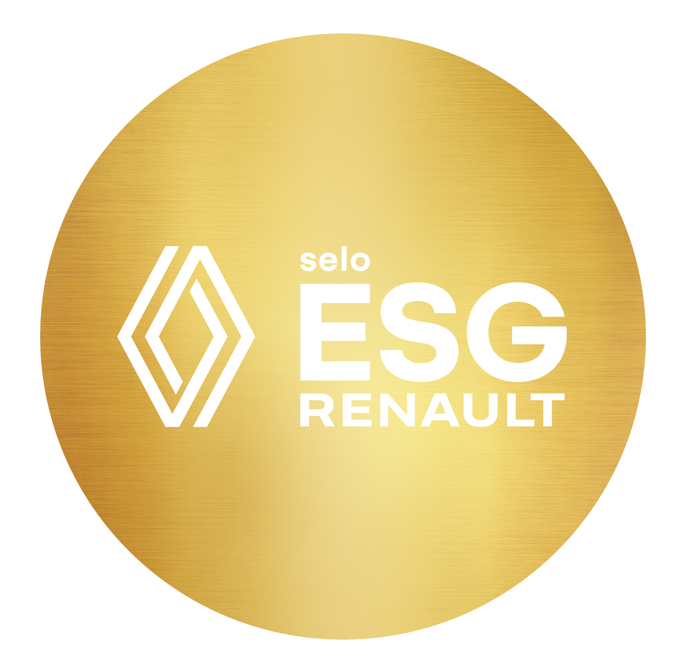 selo ESG Renault Ouro