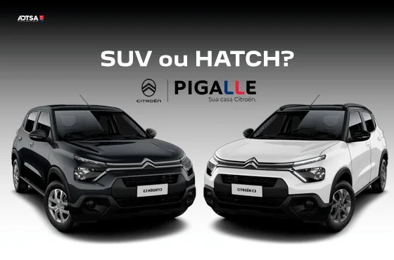 Hatch ou SUV: Qual estilo de veículo combina mais com você?