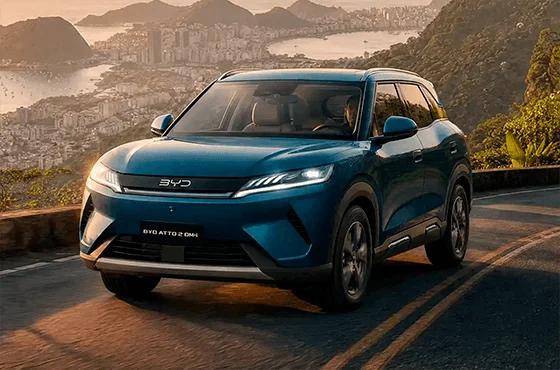 BYD Atto 2 DM-i é o primeiro SUV híbrido plug-in flex da marca