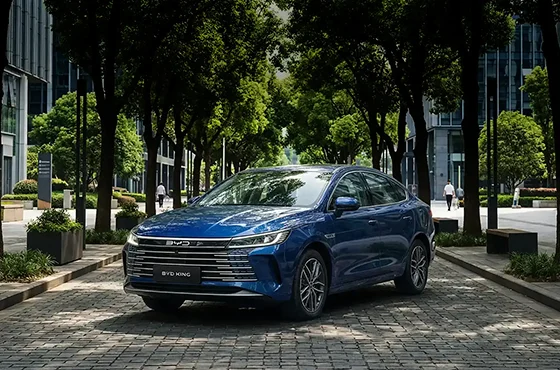 BYD Allma explica como o King roda até 1.200 km com um tanque e uma carga