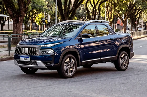 Fiat Toro 2027 já está na Milazzo Fiat com tecnologia híbrida-leve inédita no Brasil