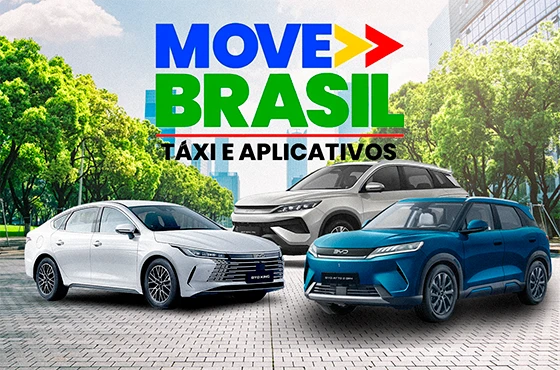 BYD amplia participação no Move Brasil com King, Song Pro Flex e Atto 2