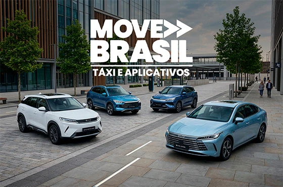 BYD amplia participação no Move Brasil com King, Song Pro e Atto 2