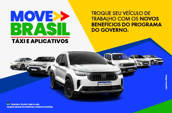 Move Brasil facilita compra de carros para motoristas
