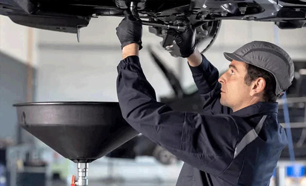 Óleo de motor, filtro de óleo, filtro de ar do motor, filtro de combustível e anel do bujão