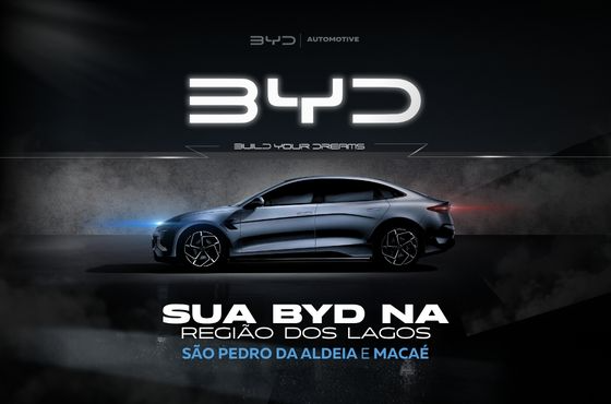 BYD Automotive | Carros Elétricos na Região dos Lagos