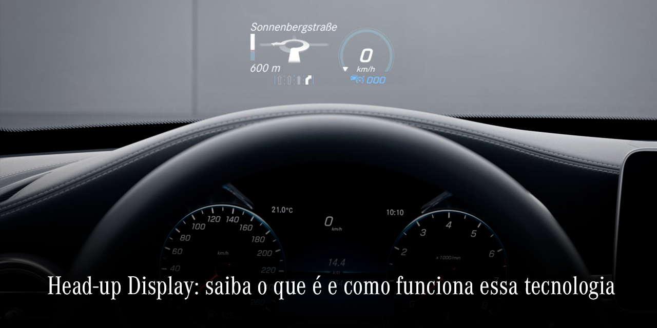 Head-up Display: saiba o que é e como funciona essa tecnologia Head-up Display: saiba o que é e como funciona essa tecnologia