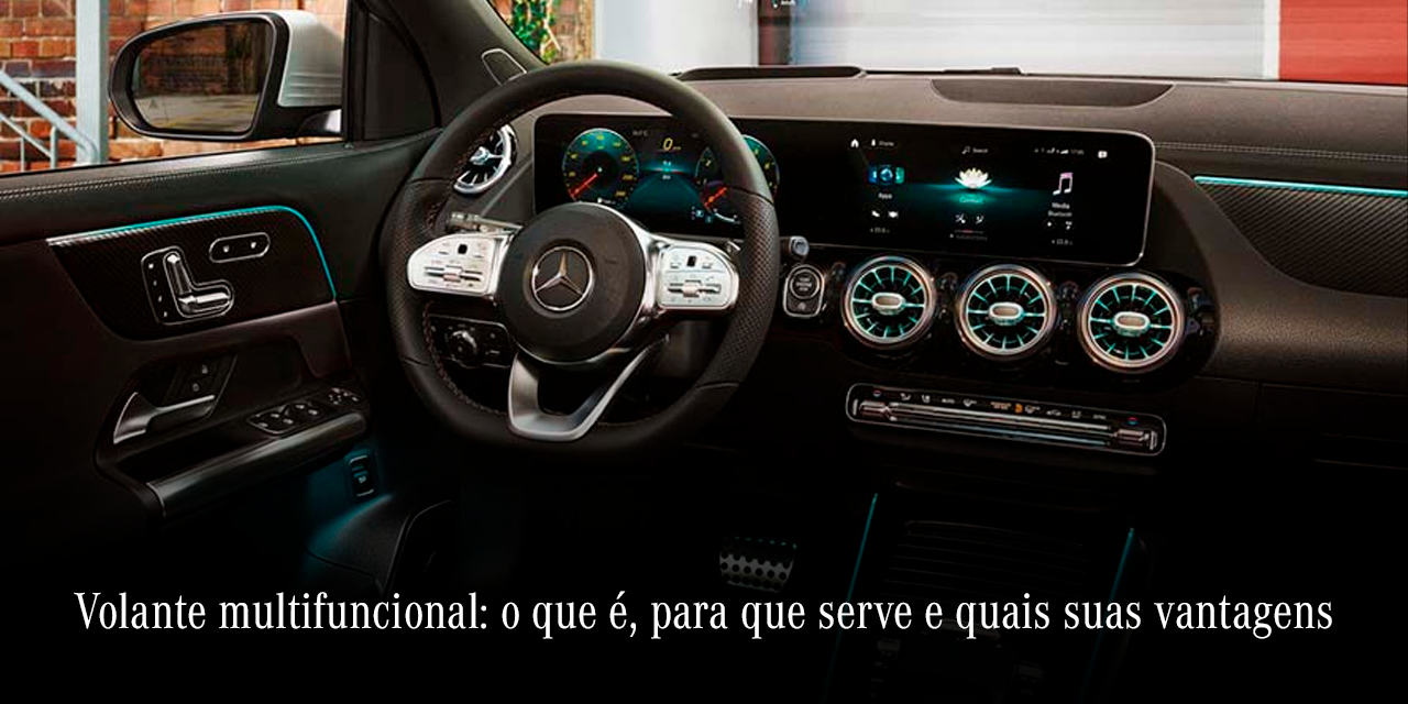 Volante multifuncional: o que é, para que serve e vantagens