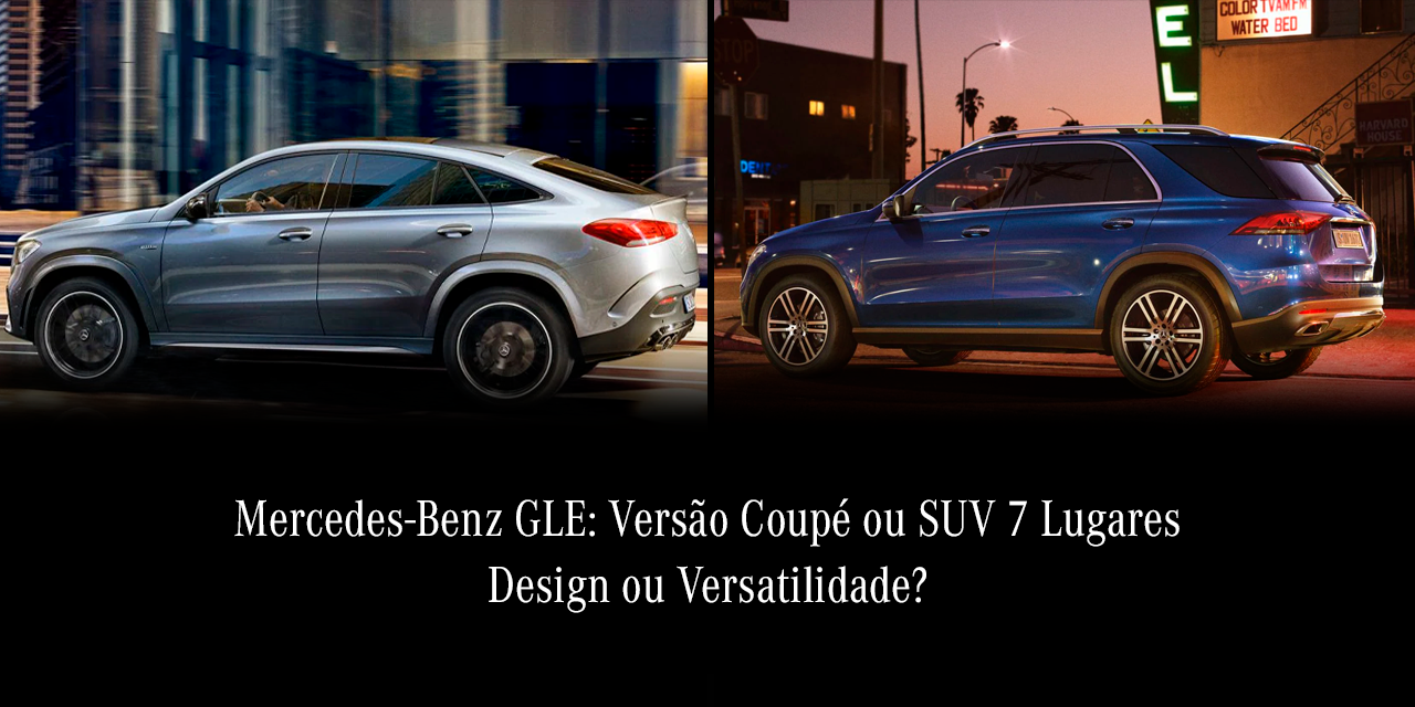 Mercedes-Benz GLE: Versão Coupé ou SUV 7 Lugares