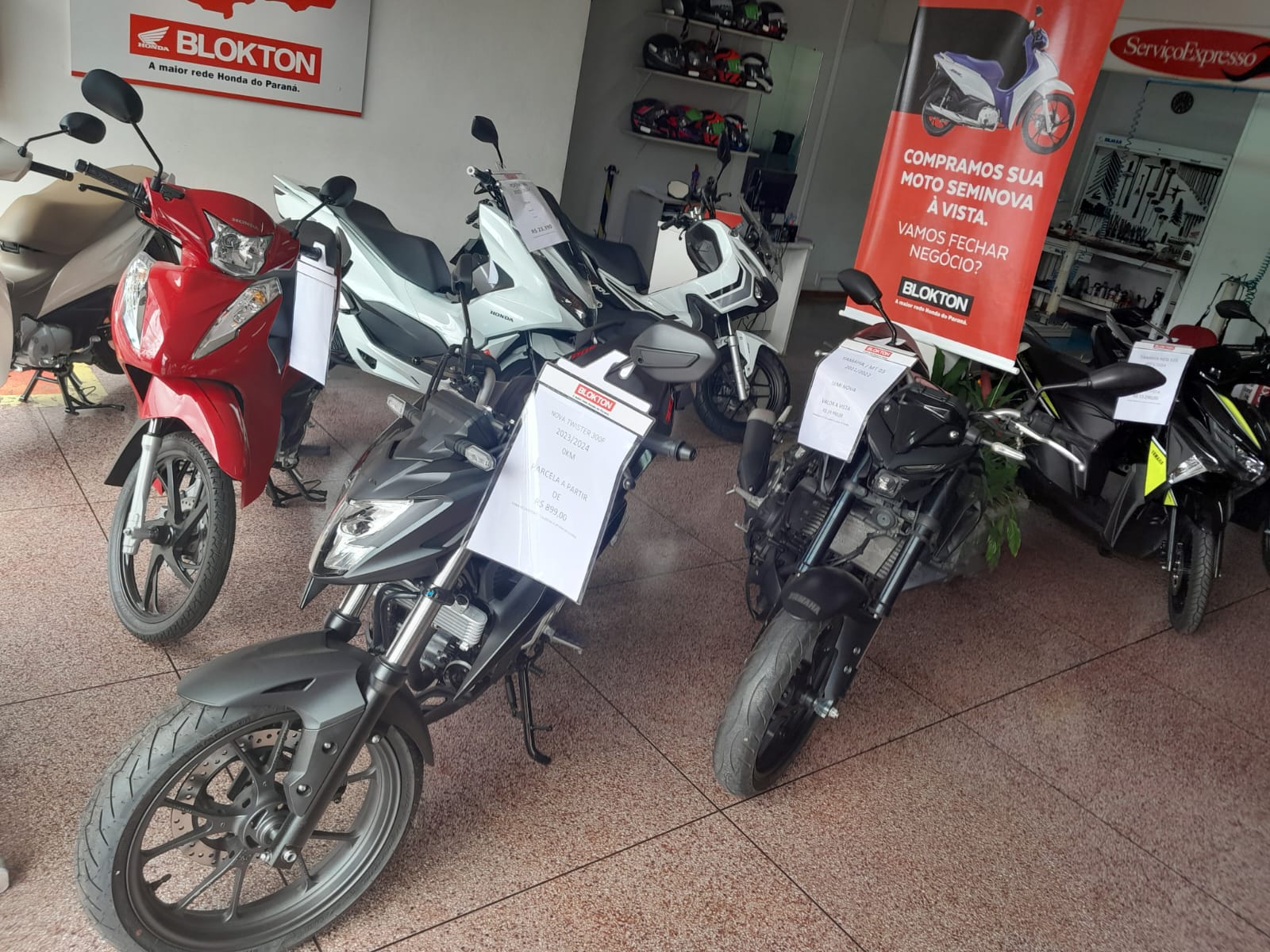 Loja Blokton da cidade de Araucária é destaque em indústrias