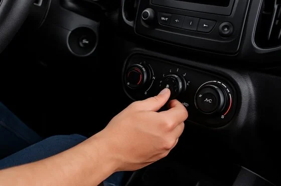 Cuidados com ar-condicionado e ar puro no interior do carro