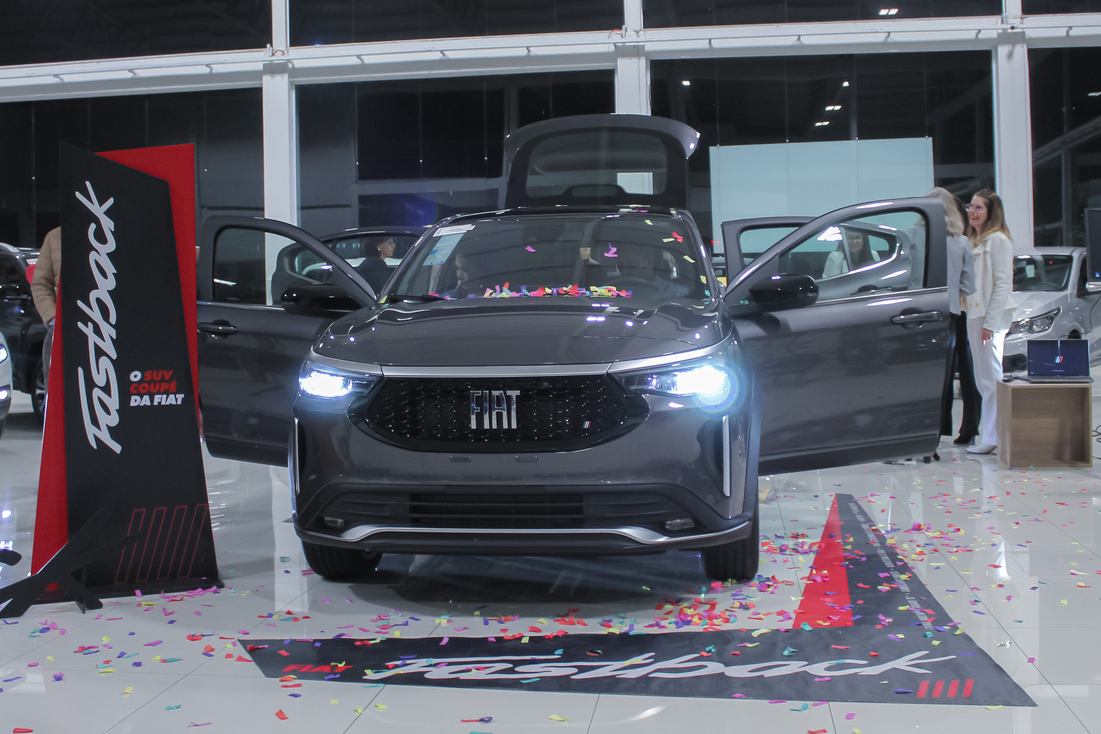 A Fiat Botta realiza um evento de lançamento do novo SUV