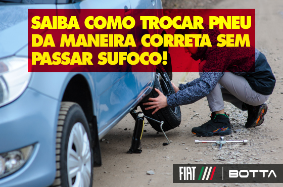 Trocar o pneu é mais simples do que parece, vamos aprender?