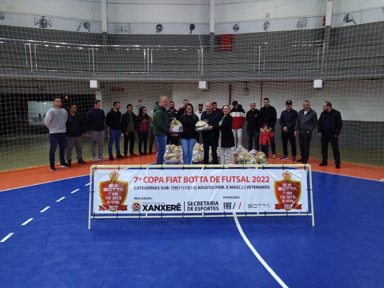 Mais de 500 atletas participam da 7ª Copa Fiat Botta Futsal