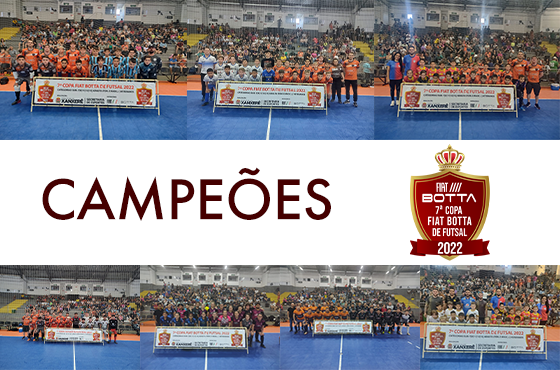 Conheça os campeões da Copa Fiat Botta