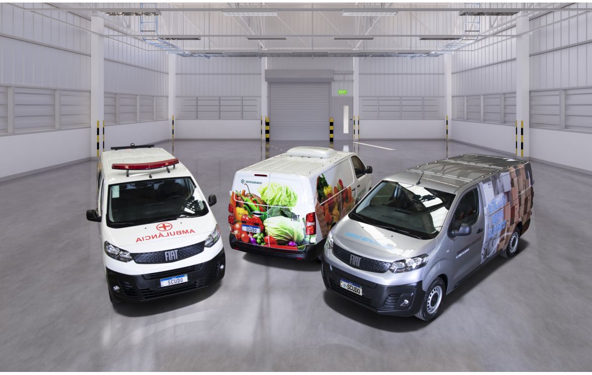 Versões Cargo e Multi, podendo carregar até 1,5 tonelada