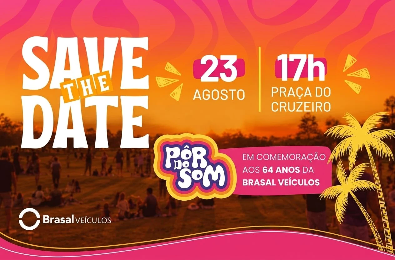 Pôr do Som celebra 64 anos da Brasal Veículos em Brasília