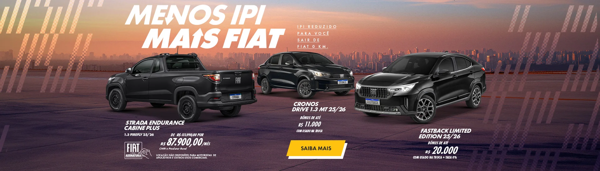 DDM Varejo Fiat Menos IPI