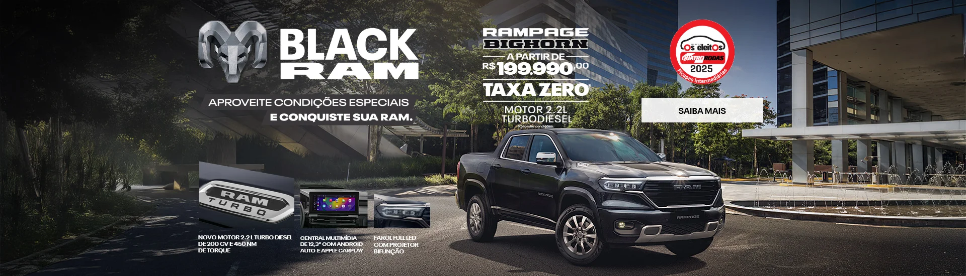 DDM Varejo RAM Black November Big Horn