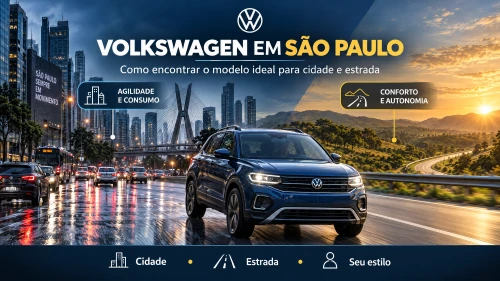 Volkswagen em São Paulo: como encontrar o modelo ideal para cidade e estrada
