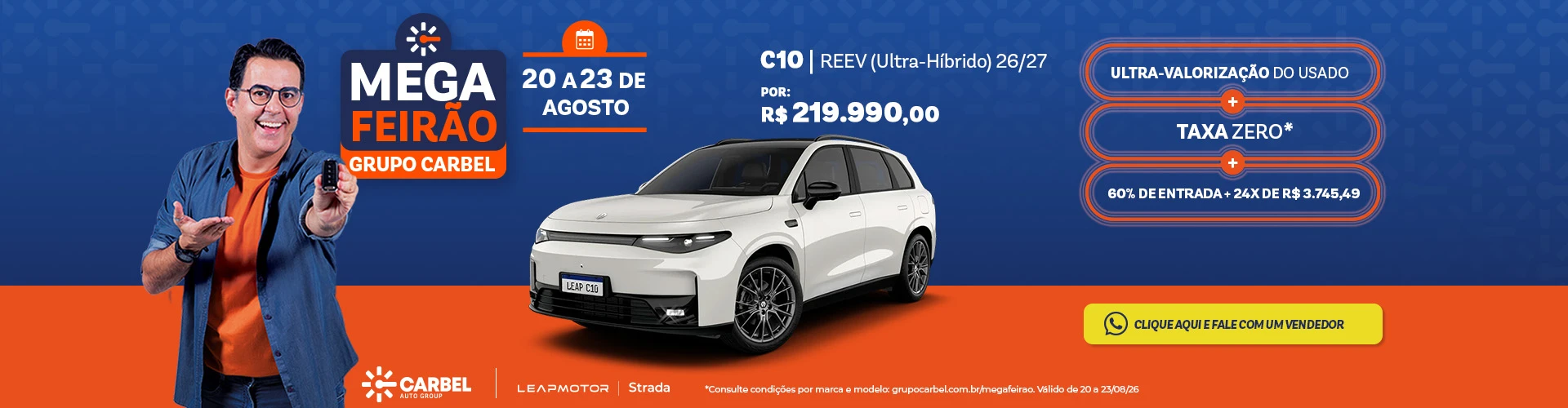 feirão grupo carbel - c10 reev