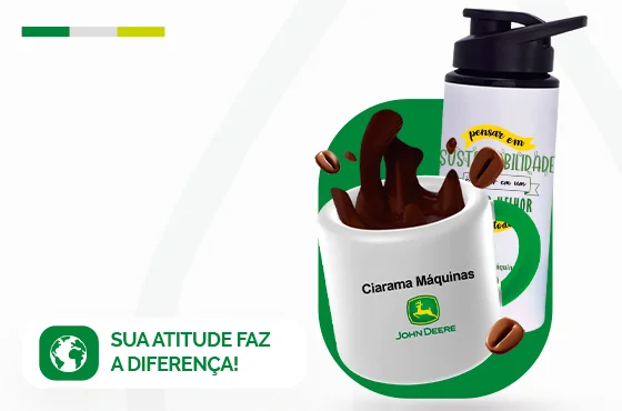 Ciarama elimina copos plásticos e promove sustentabilidade Ciarama elimina copos plásticos e promove sustentabilidade