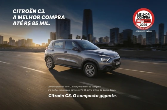 Citroën C3 é Melhor Compra 2026 | Colussi Caçador