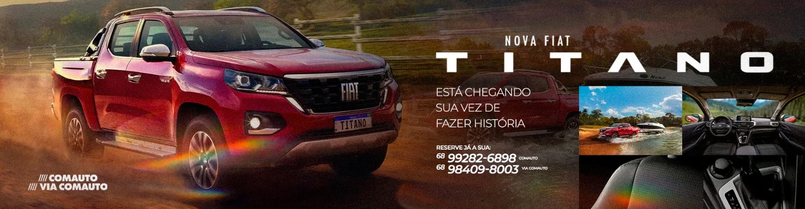 TITANO Fiat Comauto rio branco promoção