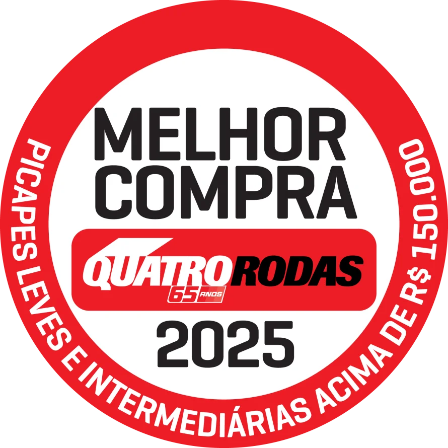 Categoria: Picapes leves e intermediárias acima de R$ 150.000 – 1º lugar