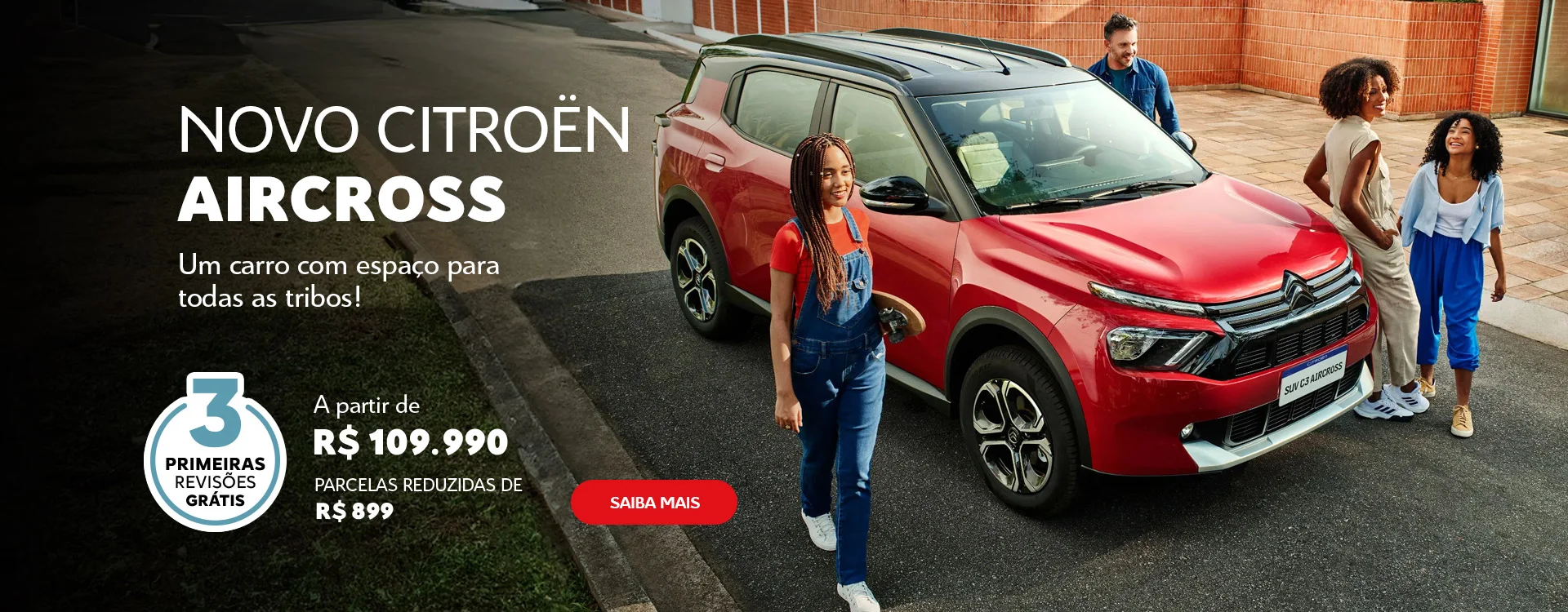 NOVO CITROËN AIRCROSS