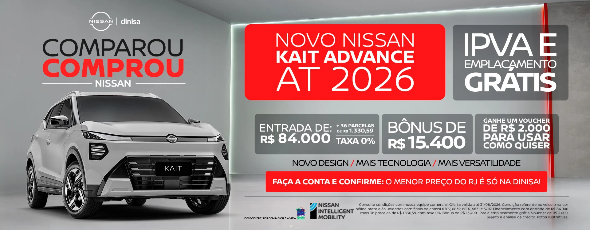 NissanDinisa_OfertaAgosto_KaitAdvance_Banner1920x750