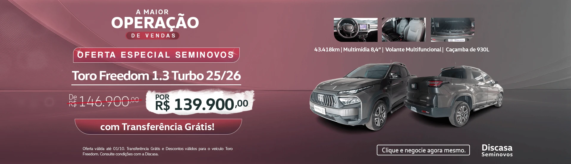 oferta-seminovo-toro-freedom-desconto-transferencia-gratis-discasa-sao-carlos--