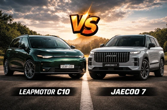 Leapmotor C10 REEV vs Jaecoo 7: Qual o Melhor SUV Híbrido?