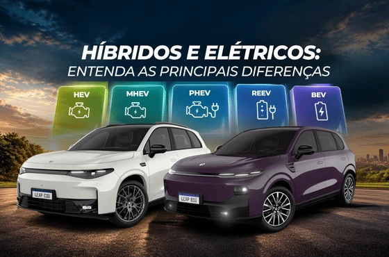 Carros Híbridos e Elétricos: Conheça Linha Leapmotor Potenza