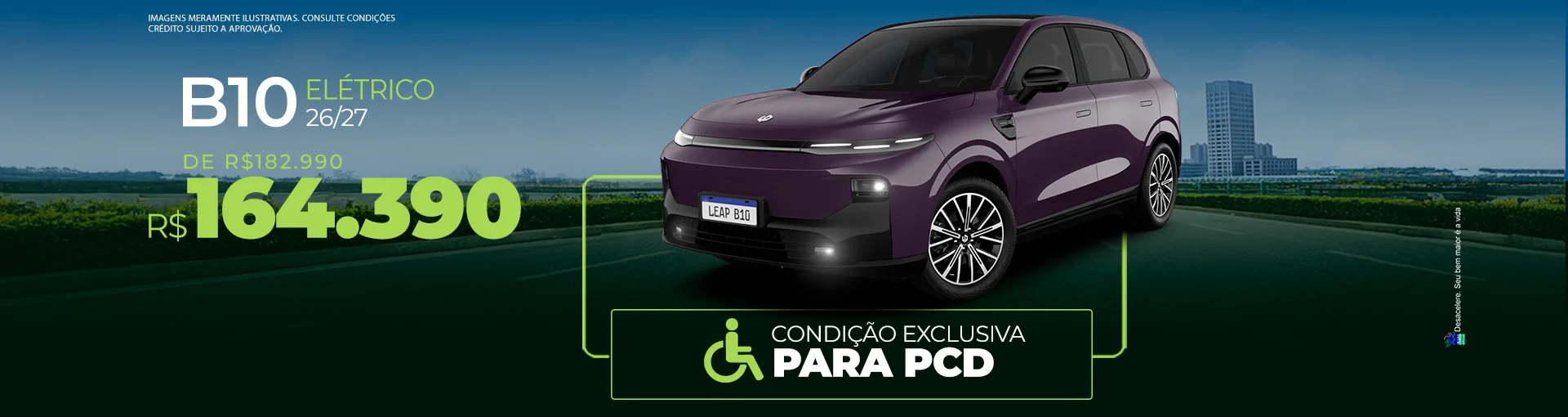 Leapmotor B10 Elétrico para PCD em Botafogo | Preço Exclusivo