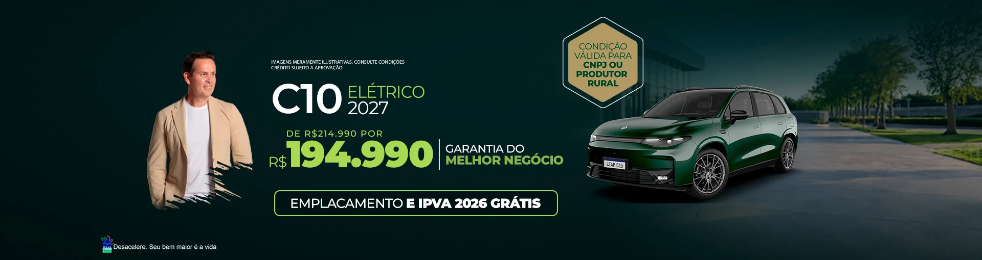 Leapmotor C10 Elétrico CNPJ em Botafogo | R$ 194.990 + IPVA