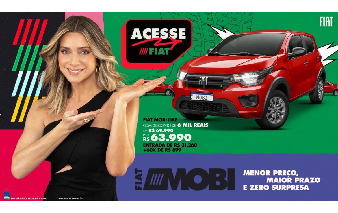 Campanha comercial com condições exclusivas para o Mobi