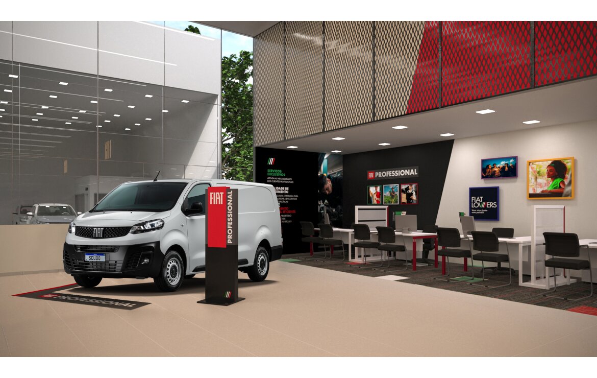 Fiat tem 44% de participação de mercado de vans em 2023