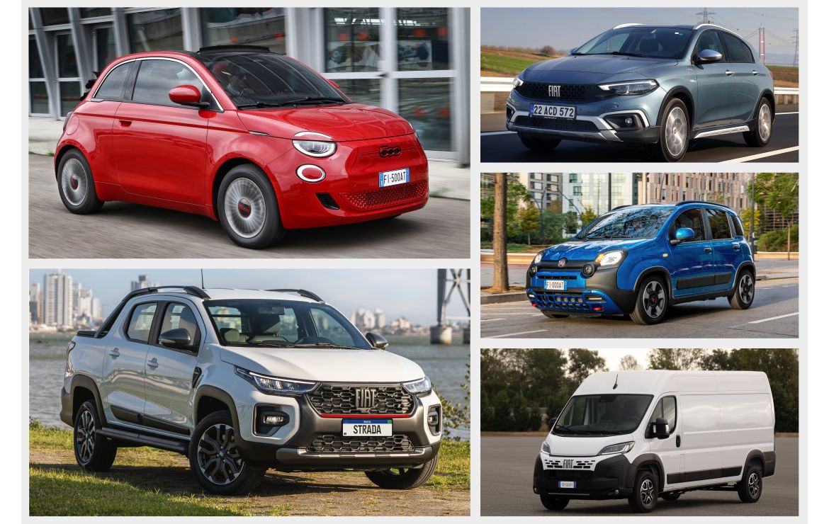Fiat cresce 12% globalmente em 2023