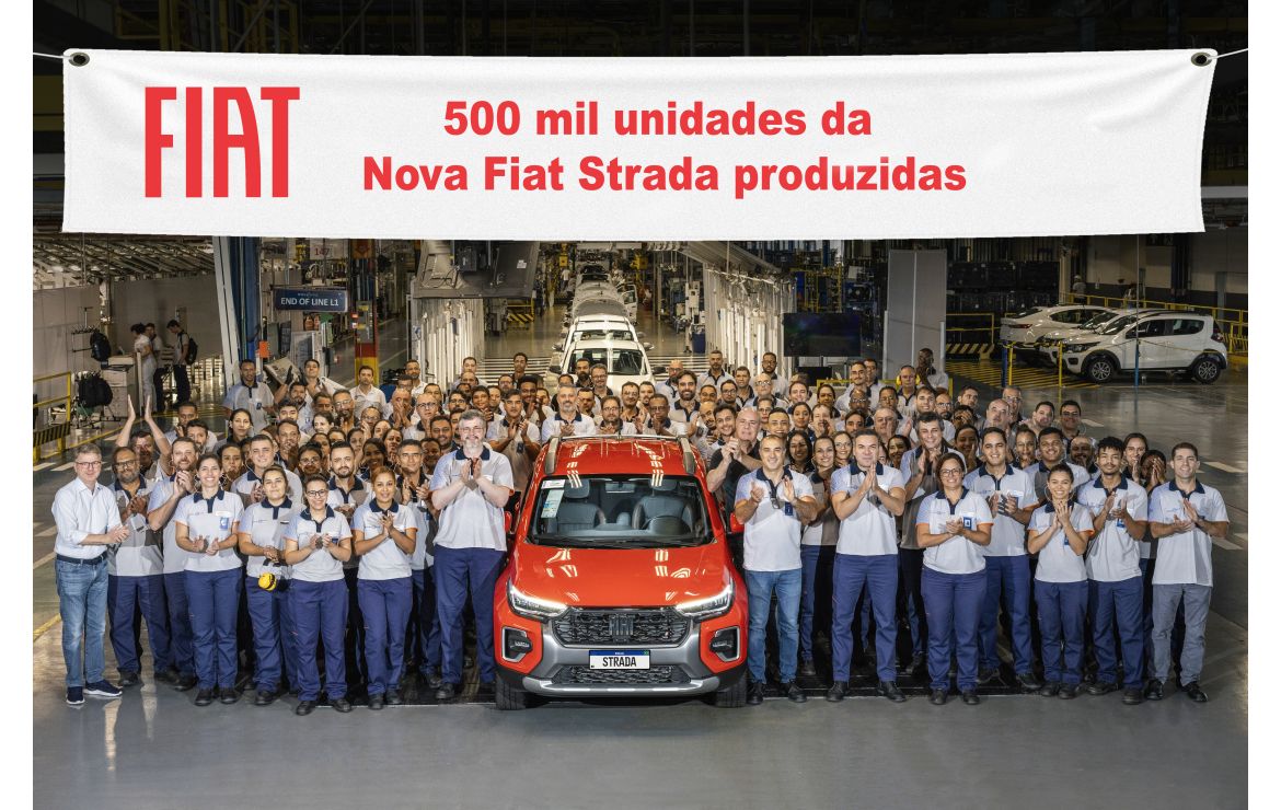 Fiat Strada alcança meio milhão de unidades produzidas