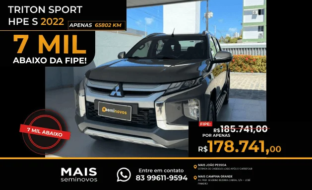 L200 Triton Sport HPE-S - ABAIXO DA FIPE