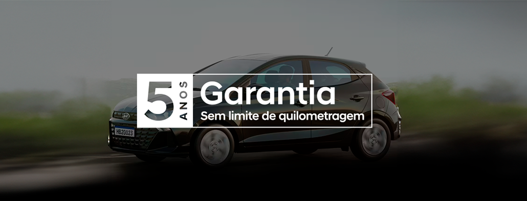 5 anos de Garantia Hyundai 5 anos de Garantia Hyundai