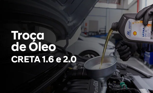 TROCA DE ÓLEO - CRETA