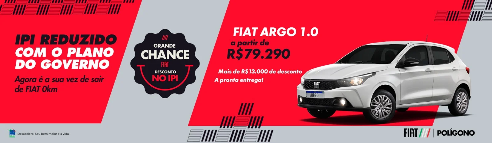 Fiat Argo 2025 | Design, Conforto e Economia