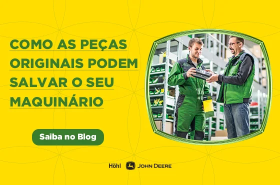 Peças originais são as chaves para manter uma boa operação Peças originais são as chaves para manter uma boa operação