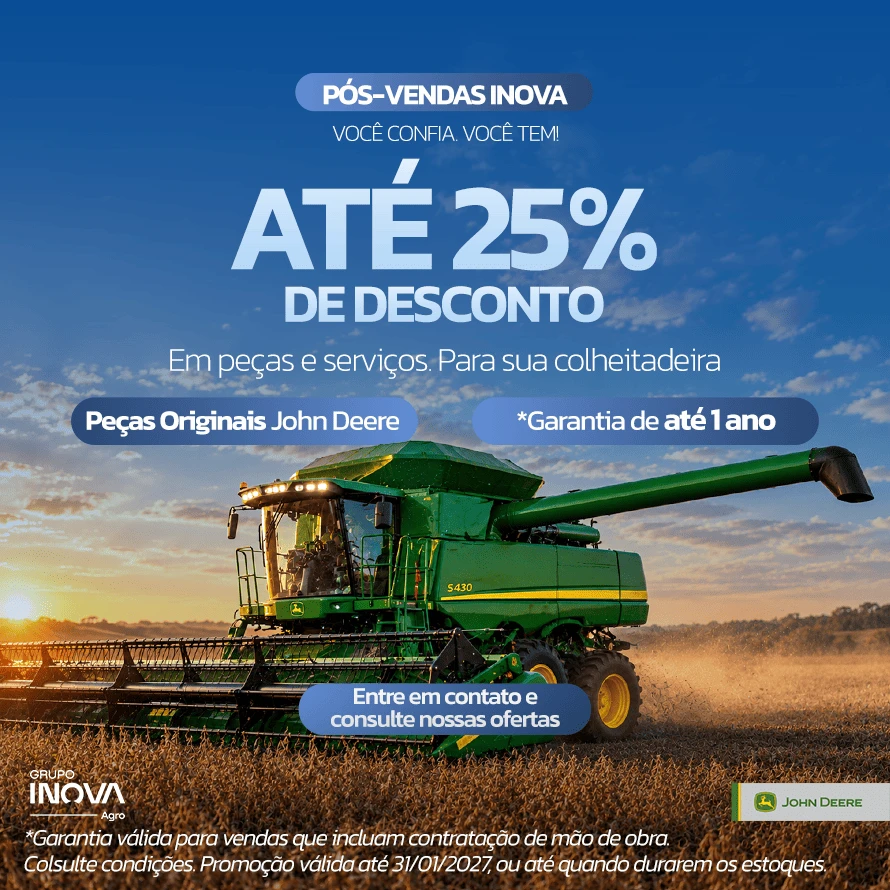 Até 25% de desconto