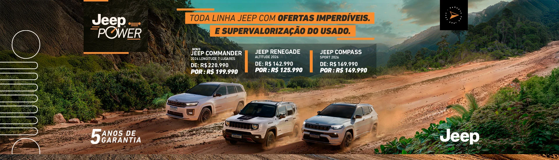 DDM Varejo Jeep Jeep Power Gama