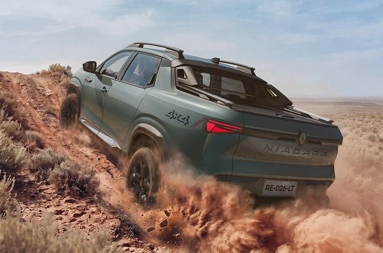 Nova Renault Niagara 4x4: conheça a picape com motor turbo e perfil aventureiro