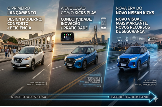 Novo Nissan Kicks: A Evolução do SUV no Brasil | Leauto Nissan