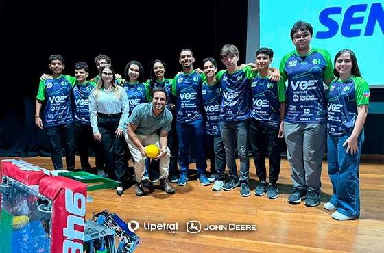 Lipetral na Mostra de Resultados das Equipes Hyoku e Hyobots